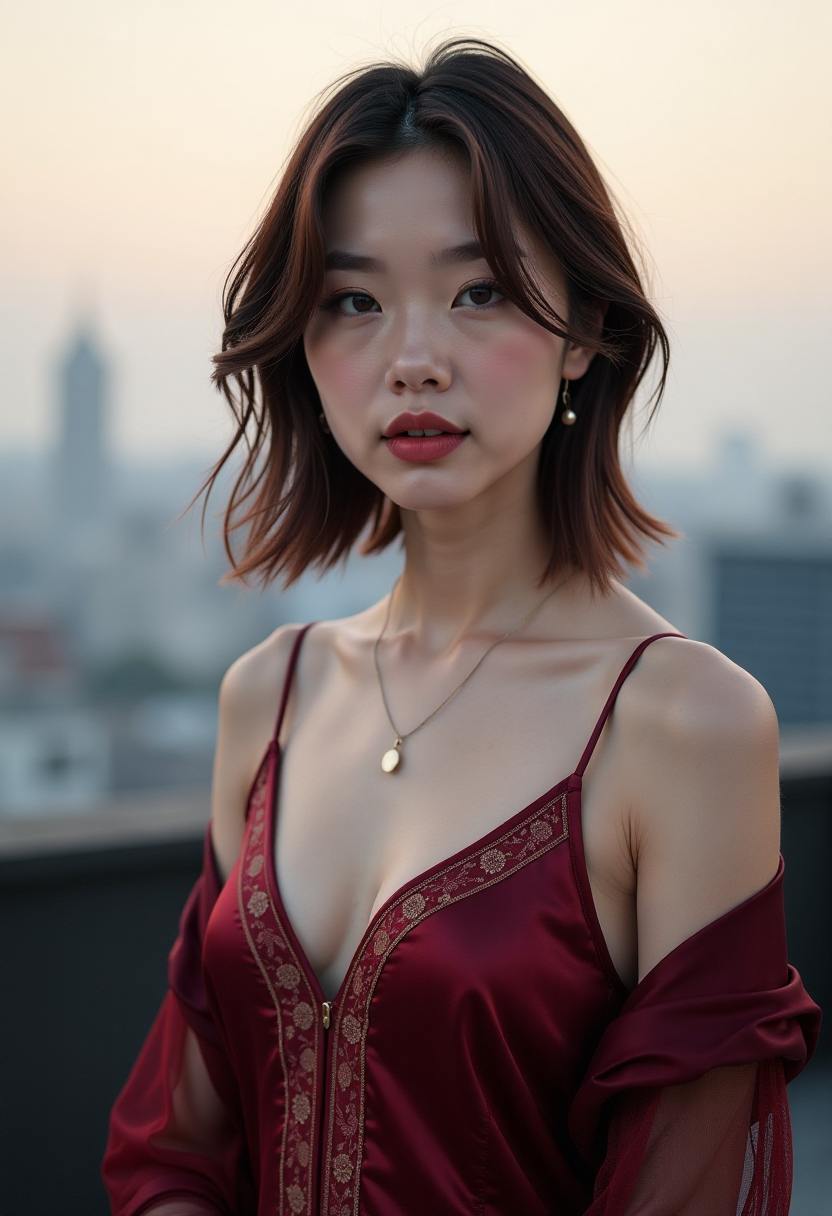 海岸线的金色裙摆